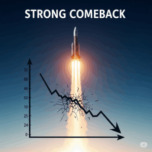 失速は飛躍の序章！立て直し三段ロケット