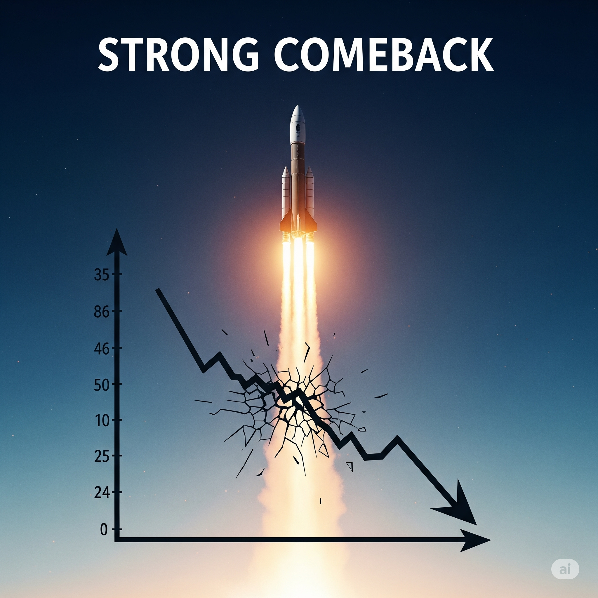 失速は飛躍の序章!立て直し三段ロケット